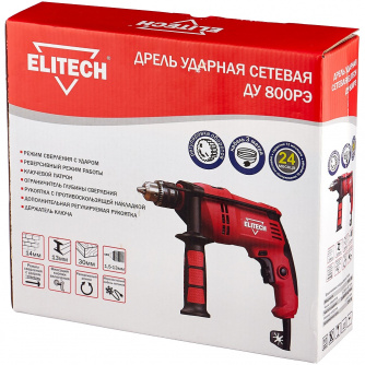 Купить Дрель ELITECH ДУ 800 РЭ фото №3