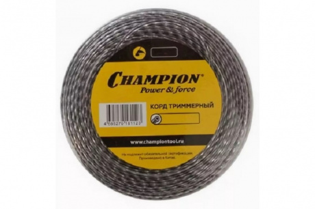 Купить Леска CHAMPION Tri-twist 2,7*60 м (витой треугольник)   C7047 фото №1