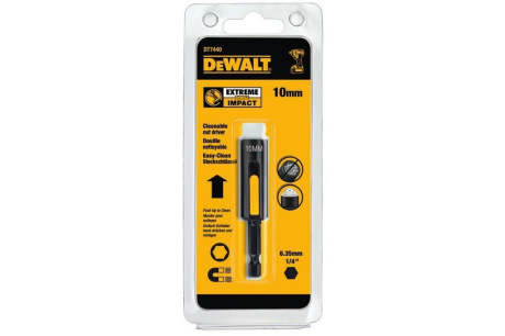 Купить DEWALT  Ключ торцевой 10 мм IMPACT  DT7440-QZ фото №2