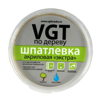 Купить Шпатлёвка "Экстра" по дереву бук 0 3кг VGT  VGT0241 фото №2