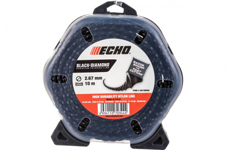 Купить Леска ECHO Black Diamond Line 2.7mm*10 m         340105004 фото №2