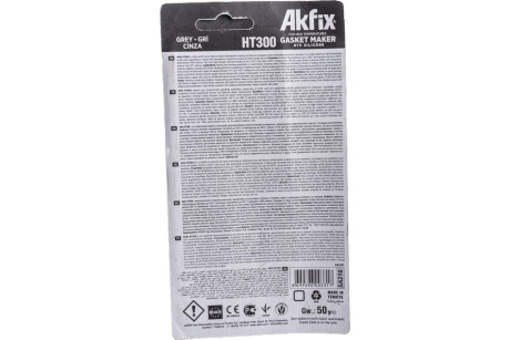 Купить Силикон термостойкий AKFIX HT300 серый 50гр  Блистер   SA216 фото №2
