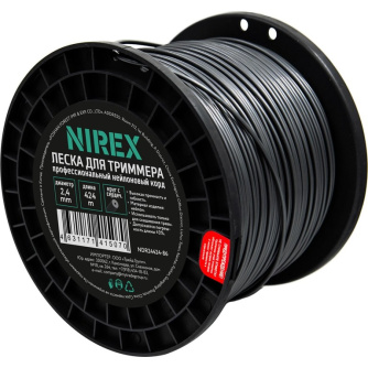 Купить Леска NIREX DUAL ROUND 2,4*424 м (Круг с сердечником)   NDR24424-86 фото №2