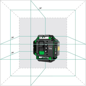 Купить Лазерный уровень ADA LaserTANK 4-360 GREEN Ultimate Edition   А00632 фото №13