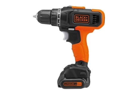 Купить Дрель-шуруповерт аккумуляторный BLACK+DECKER BCD7122CK-RU фото №2