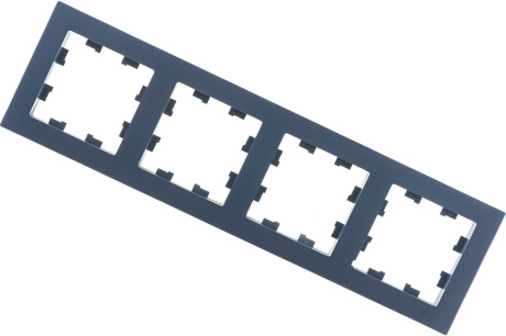 Купить Рамка 4 поста  грифель ATLASDESIGN  SCHNEIDER Electric ATN000704 фото №4